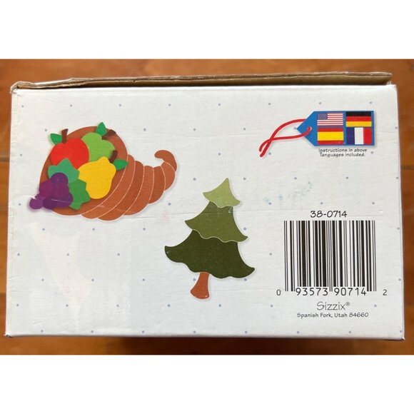 Sizzix Seasonal Collection 14 Dies For Creative Die-Cutting Crafts 38-0714 - Picture 2 of 6
